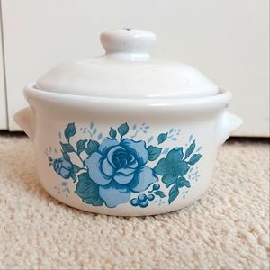 Blue Velvet Collections by Corning - 1 Soup Bowl w/Lid~  Jay Import Co